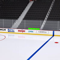 Section 107 Row 1 - On the Glass