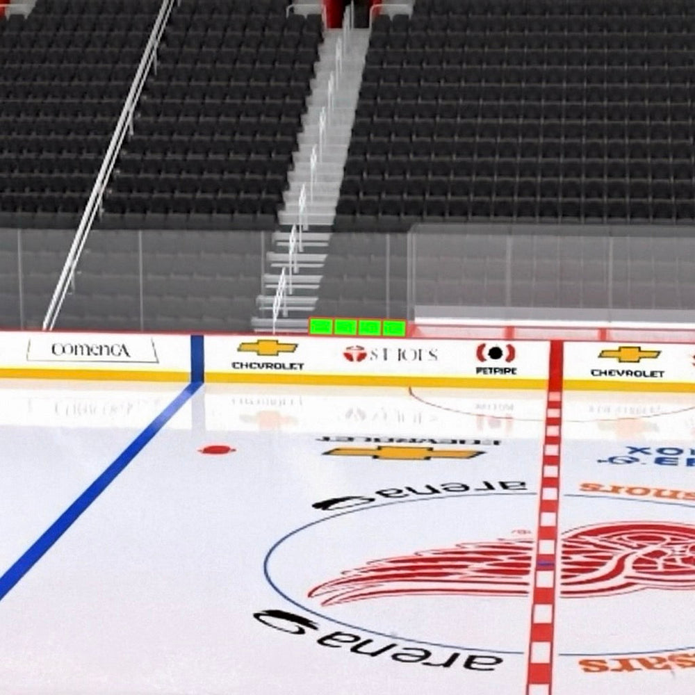 Section 109 Row 1 - On the Glass & In the Club