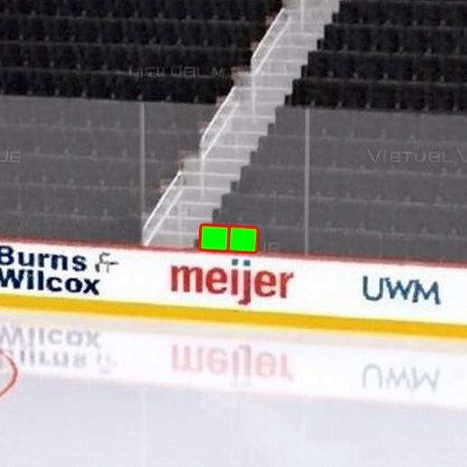 Section 120 Row 1 - On the Glass