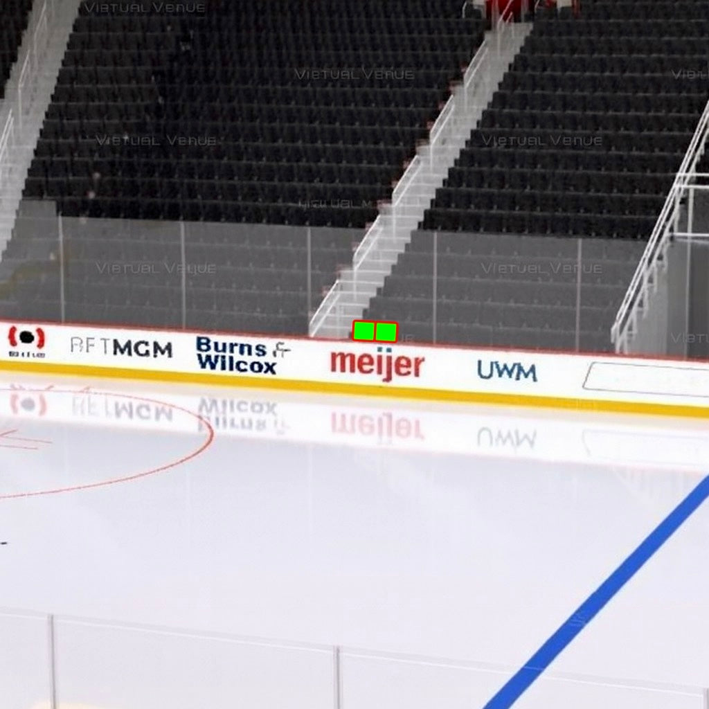 Section 120 Row 1 - On the Glass